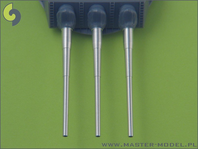 Master SM-350-041 USN 16in/50 (40,6 cm) Mark 7 barrels - with blastbags (9pcs) – immagine 4