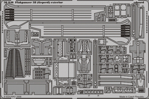 Eduard 36046 Flakpanzer 38 (Gepard) extérieur 1/35 Italeri