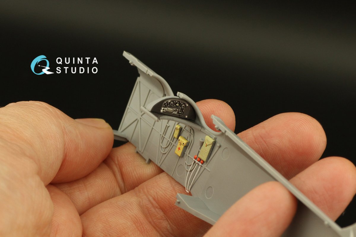 Quinta Studio QD48329 Po-2VS 3D-Printed &amp;amp; coloured Interior on decal paper (ICM) 1/48 – Bild 12
