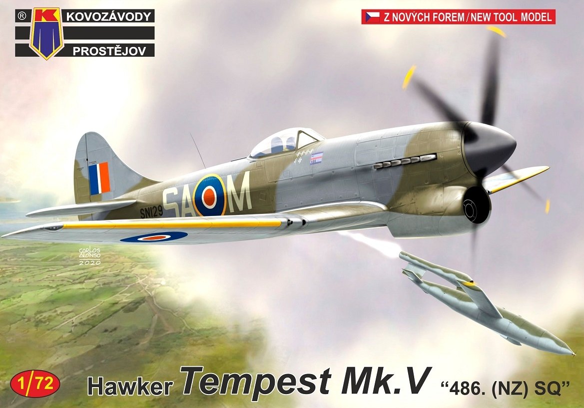 Kovozavody Prostejov KPM0222 Tempest Mk.V „486. (NZ) SQ“ 1/72