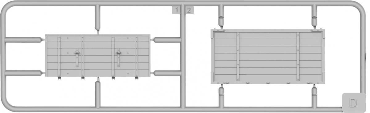 Miniart 35453 German 3t Troop Carrier 3.6-36S Radkasten-Normal-Type 1/35 – immagine 23