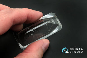 Quinta Studio QC48005-S La-5 verrière transparente thermoformée 1 pièce (pour kit Zvezda) 1/48 – image 4