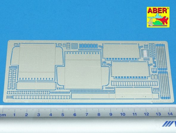 Aber 35147 Radziecki czolg KWI cz.5.zasobniki na narzedzia do poznych blotnikow (TAM) 1/35 – imagen 2