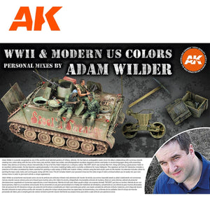 AK Interactive AK11763 SIGNATURE SET – ADAM WILDER 3G SET 18x17 ml – imagen 5