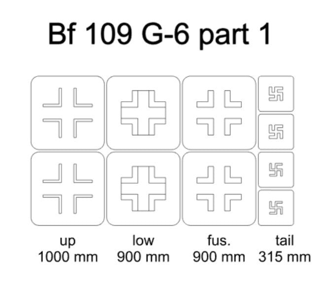 Omask 24016 Bf 109 G-6 part 1 1/48
