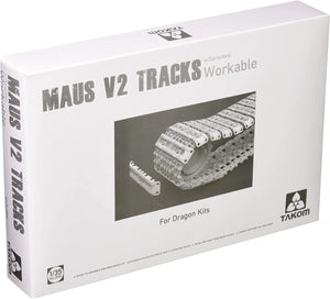 Takom 2094 Maus V2 Tracks with sprockets for Dragon kits 1/35 – imagen 2