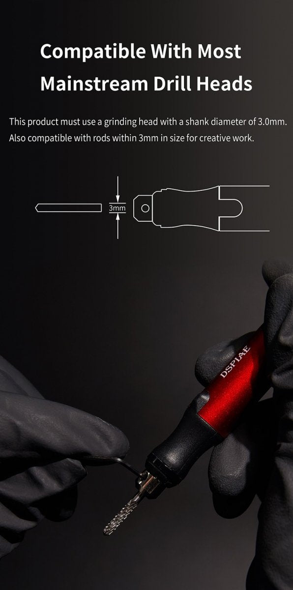 DSPIAE ES-P Portable Electric Sharpening Pen / Elektryczny zestaw do grawerowania – imagen 5
