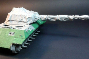 Panzer Art RE35-420 Panther A/G turret with Zeltbahn camouflage net 1/35 – imagen 4