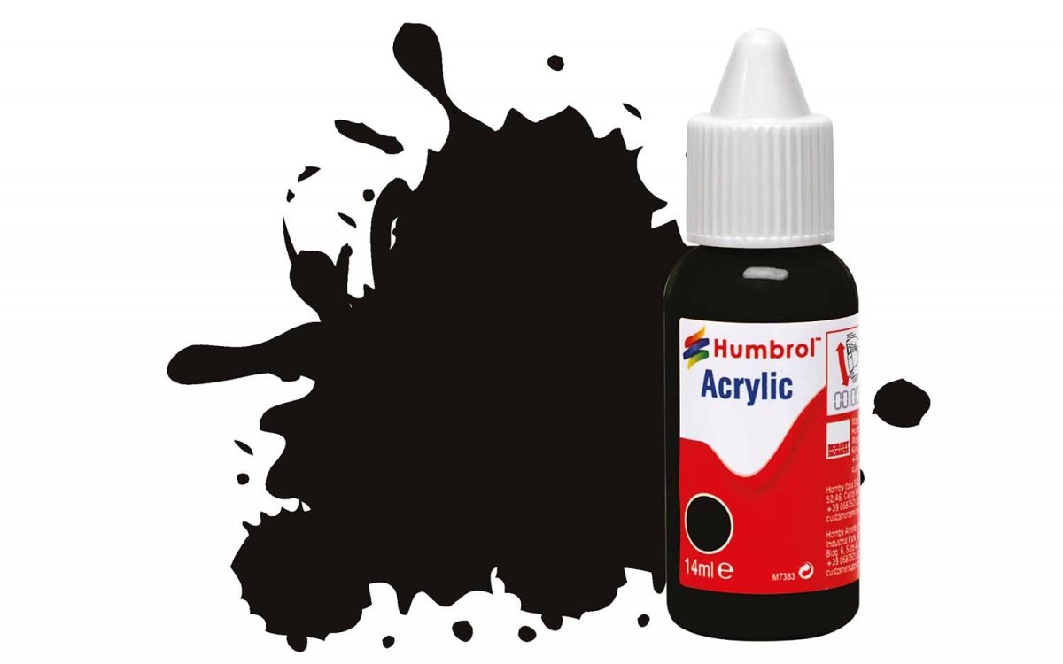 Humbrol DB0085 N° 85 Noir - Satin - 14 ml. 