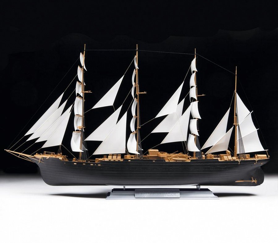 Zvezda 9045 &amp;quot;Krusenstern&amp;quot; Sailing Ship 1/200 – immagine 5