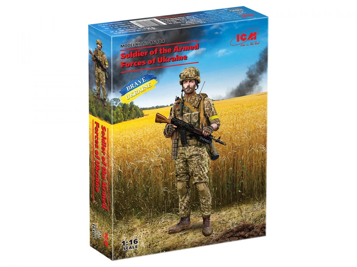 ICM 16104 Soldier of the Armed Forces of Ukraine 1/16 – zdjęcie 2