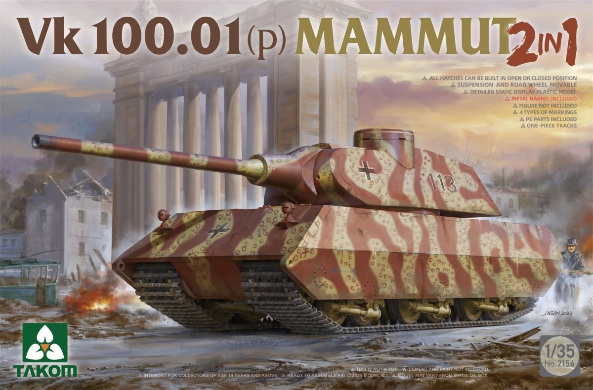Takom 2156 VK 100.01 (p) Mammut 1/35