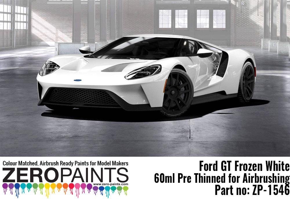 Peinture Zero Paints ZP-1546 Ford GT Blanc Glacé 60 ml