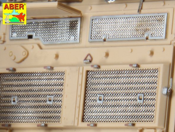Aber 35G29 Grilles for Russian Tank T-55A also for T-55 ENIGMA 1/35 – imagen 4