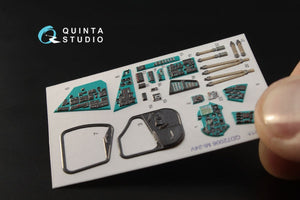 Quinta Studio QD72006 Mi-24V 3D-Printed &amp;amp; coloured Interior on decal paper (for Zvezda kit) 1/72 – Bild 6