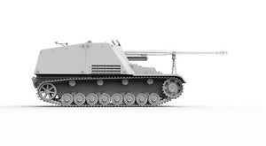 Border Model BT-024 Sd.Kfz. 164 Nashorn Early/Command w/4 figures 1/35 – image 4