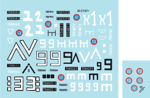 Star Decals 35-C1157 Israeli AFVs 7 1/35 – Bild 3