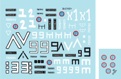 Star Decals 35-C1157 Israeli AFVs 7 1/35 – Bild 3