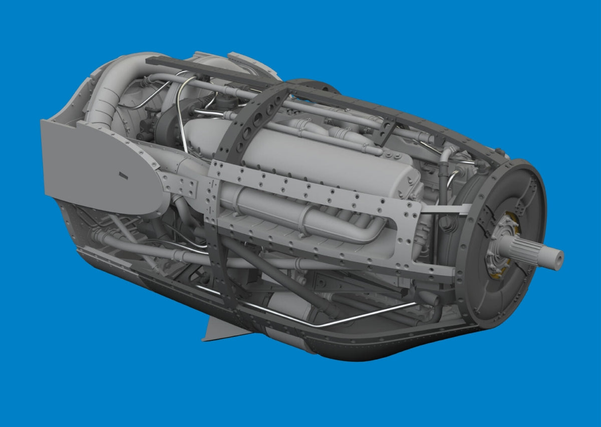 Eduard 6481036 P-38F/ G left engine PRINT TAMIYA 1/48 – immagine 6