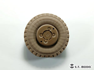 E.T. Model P35-126 Modern U.S. M1070 Truck Tractor Sagged Wheels for Hobby Boss kit 1/35 – immagine 4