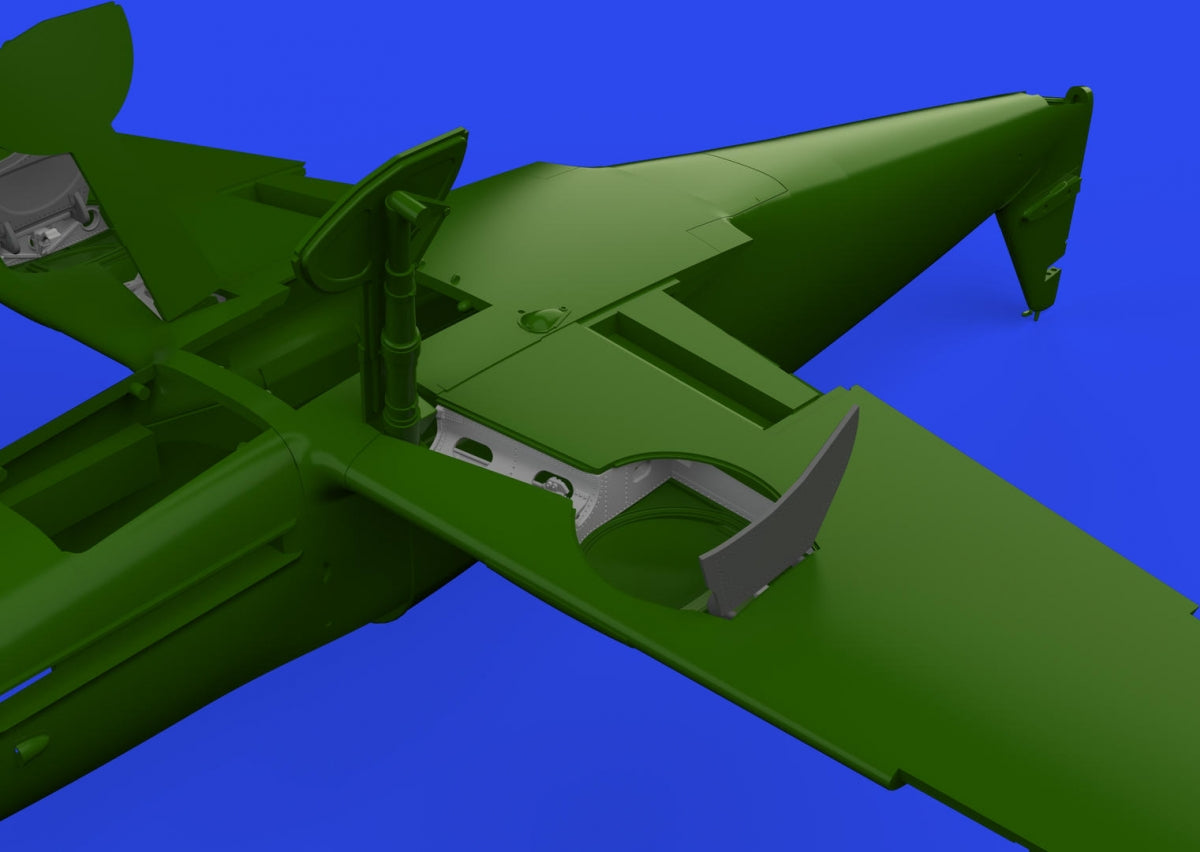 Eduard 648954 Bf 109K-4 wheel bays PRINT EDUARD 1/48 – imagen 2