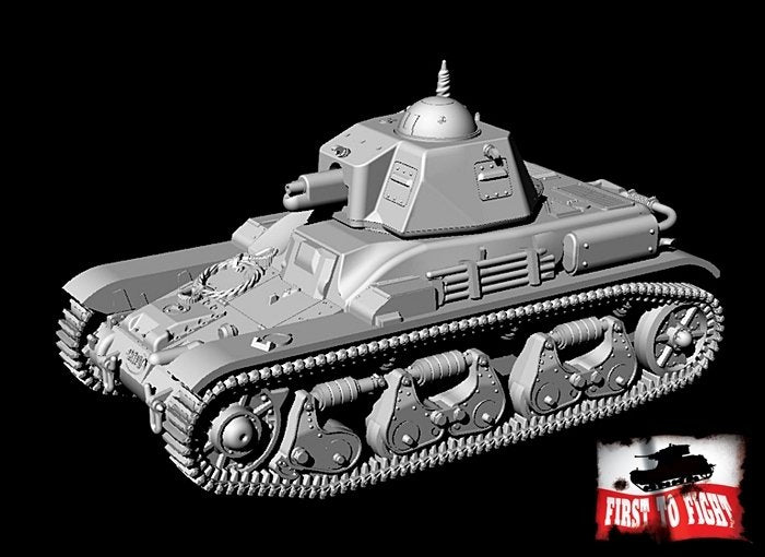 Premier à combattre PL087 - Char léger R-35 modèle tardif 1/72 – image 3