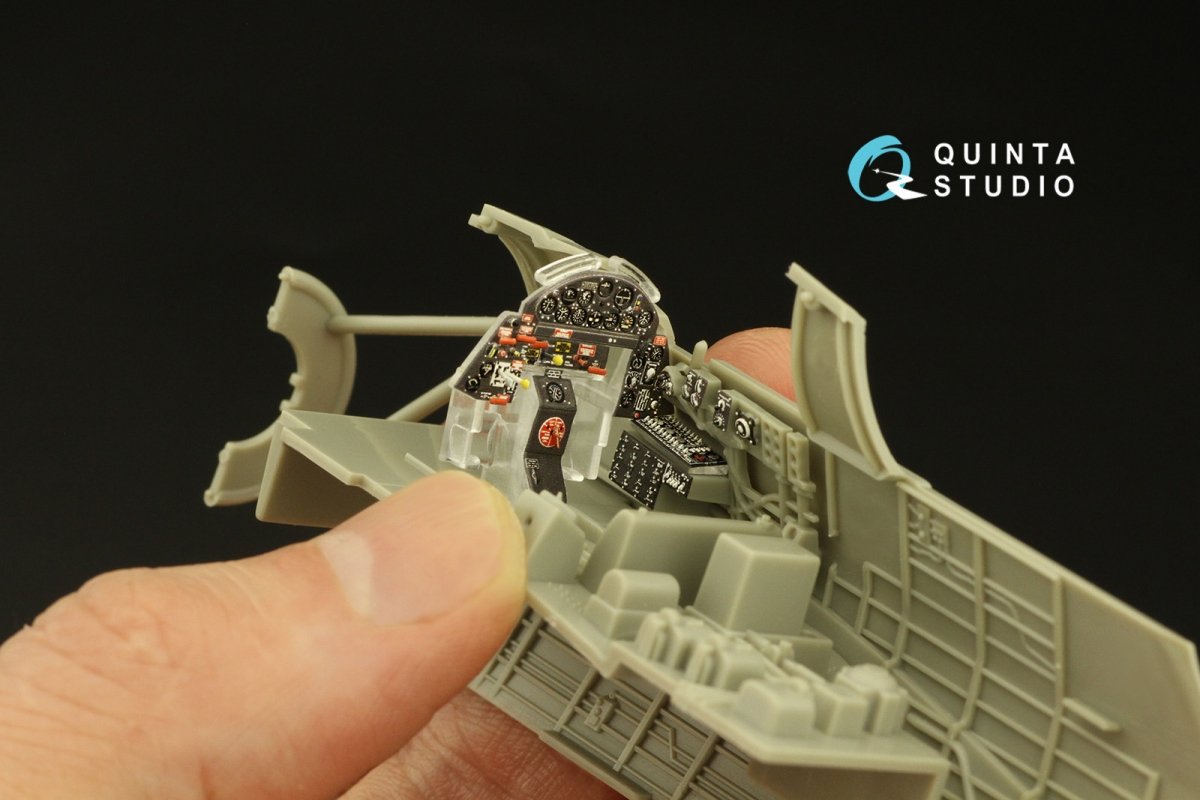 Quinta Studio QD48359 TBF-1 Avenger 3D-Printed &amp;amp; coloured Interior on decal paper (Academy) 1/48 – imagen 11