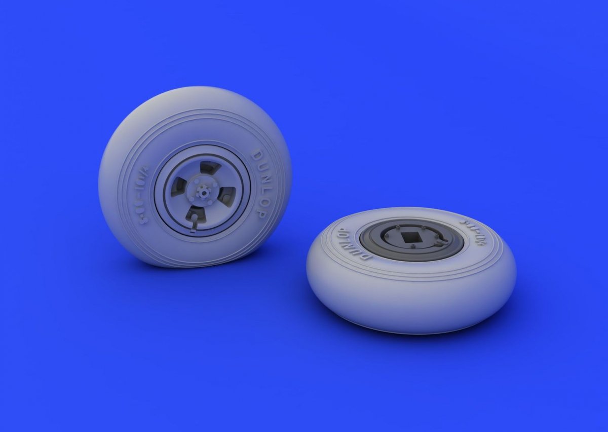 Eduard 648229 Hurricane Mk. I wheels 1/48 (AIRFIX) – imagen 2