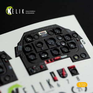 KELIK K32015 P-51D MUSTANG - INTERIOR 3D DECAL FOR TAMIYA KIT 1/32 – imagen 5