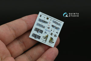 Quinta Studio QD72224 Su-17M4/Su-22M4 3D-Printed &amp;amp; coloured Interior on decal paper (Modelsvit) 1/72 – Bild 9