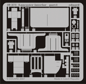 Eduard 49371 Lancaster interior 1/48 Tamiya – immagine 5