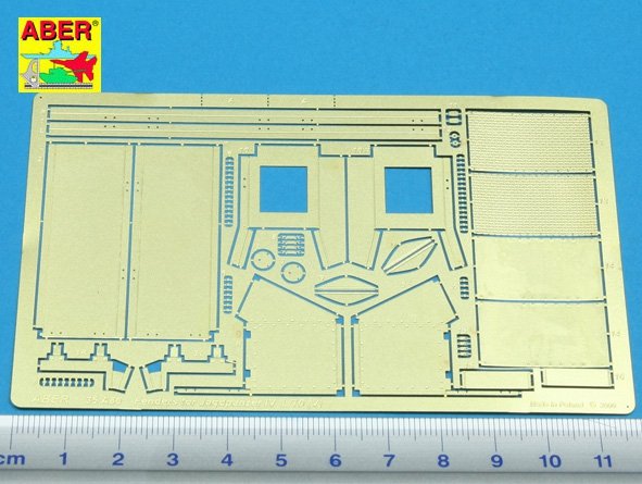 Aber 35A080 Fenders for Jagdpanzer IV L/70(V) 1/35 – imagen 2