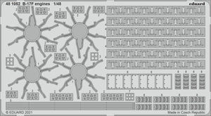 Eduard BIG49299 B-17F part II HK Models 1/48 – immagine 2