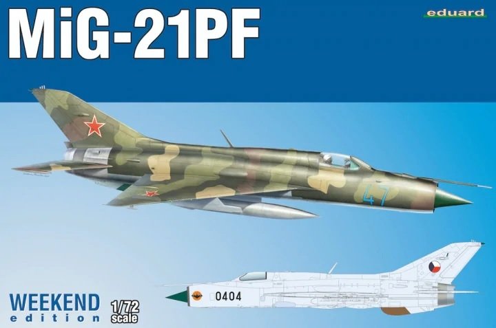 Eduard 7455 MiG-21PF 1/72
