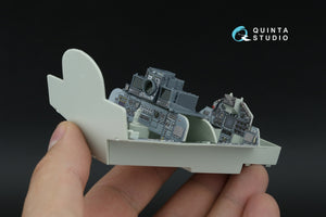 Quinta Studio QDS+32261 Tornado ECR German 3D-Printed &amp; coloured Interior on decal paper (Revell) (Small version) (with 3D-printed resin parts) 1/32