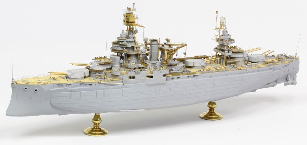 Pontos 35024FN USS BB-35 Texas 1945 Detail up set (Teak tone Deck) 1/350 – imagen 3
