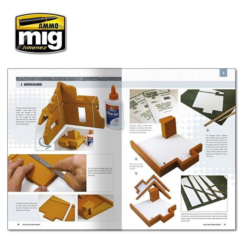 AMMO of Mig Jimenez 6215 MODELLING SCHOOL: URBAN DIORAMAS (English) – Bild 5