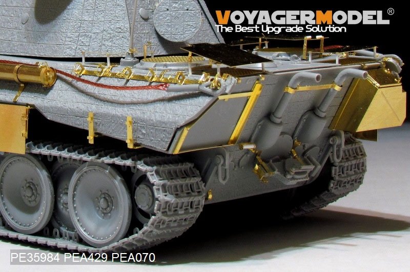 Voyager Model PE35984 WWII German Panther A Tank Early version Basic For TAKOM 2097 1/35 – immagine 12