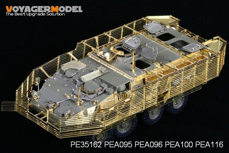 Voyager Model PEA100 Slat Armor for Stryker M1126 (For AFV 35126) 1/35 – immagine 3
