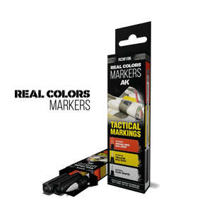 AK Interactive RCM106 TACTICAL MARKINGS – RC MARKERS SET RCM003 RCM004 RCM034 – zdjęcie 2