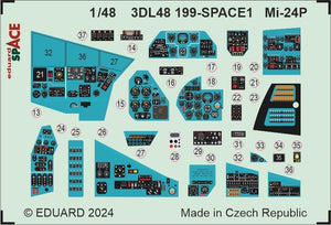 Eduard 3DL48199 Mi-24P SPACE TRUMPETER 1/48 – zdjęcie 4