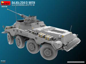 MiniArt 35431 Sd.Kfz.234/3 Avec 2cm Schwebelafette 38 1/35 – image 6