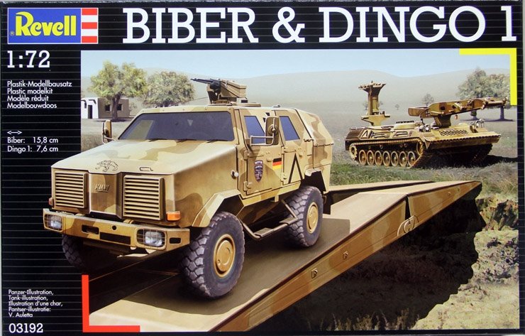 Revell 03192 BIBER &amp;amp; DINGO 1 1/72