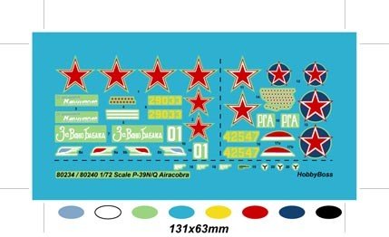 Hobby Boss 80234 American P-39 N Aircacobra 1/72 – imagen 2