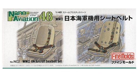Fine Molds NC02 IJN Aircraft Seatbelt Set 1/48