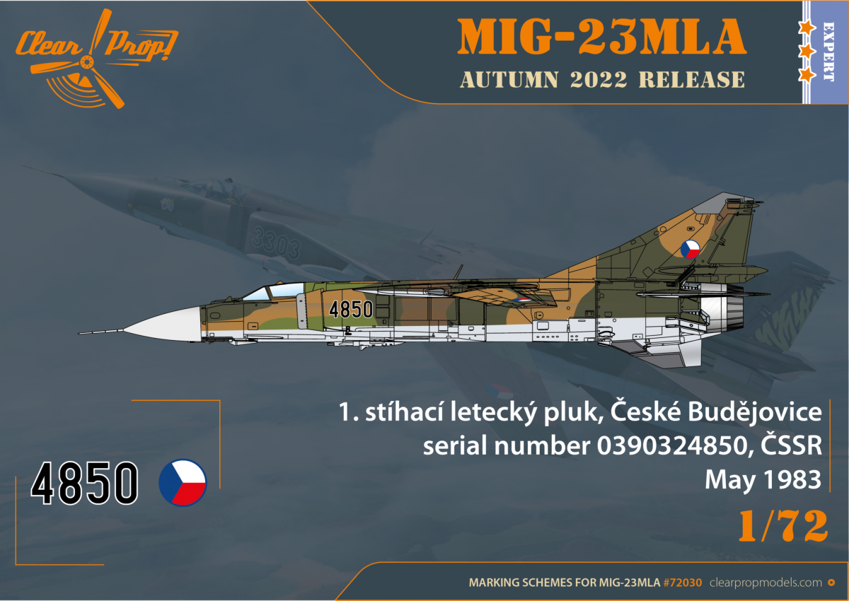 Clear Prop! CP72030 MiG-23MLA Flogger-G EXPERT KIT 1/72  – image 3
