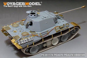 Voyager Model PE351174 WWII German Panther A early ver. Basic（For MENG TS-046）1/35 – immagine 10