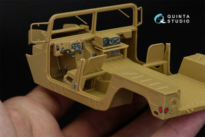 Quinta Studio QD35039 HUMVEE Family 3D-Printed &amp;amp; coloured Interior on decal paper (Tamiya) 1/35 – imagen 2
