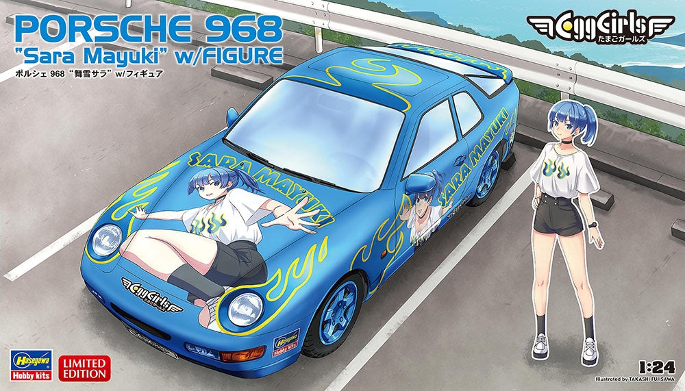 Hasegawa SP615 Porsche 968 « Sara Mayuki » avec figurine 1/24
