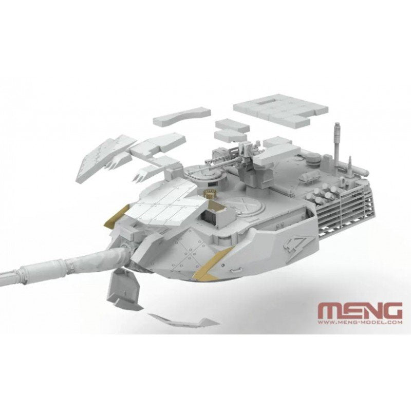 Meng Model TS-050 PLA ZTQ15 Light Tank w/Addon Armour 1/35 – imagen 8